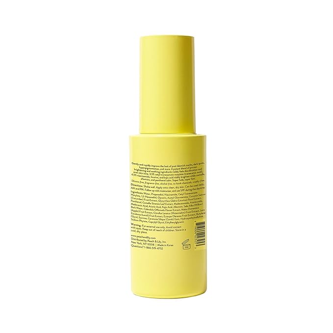Peach Slices - Super Fade Discoloration Serum for Face (1.01 oz) - Dark Spots, Hyperpigmentation, Uneven Skin - Niacinamide Serum - Tranexamic Acid - Vegan & Cruelty Free - Korean Skin Care & Beauty