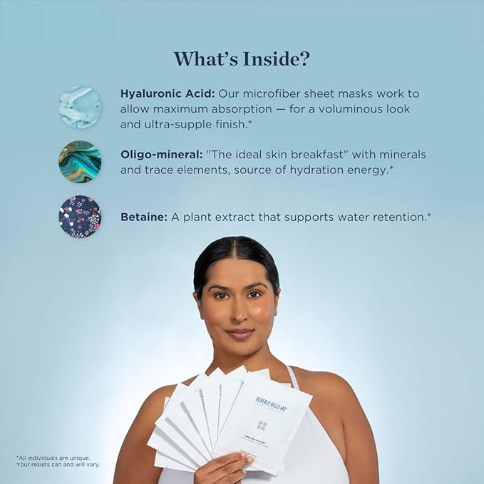 Ageless Volume Hyaluronic Face Mask- Reduce Appearance of