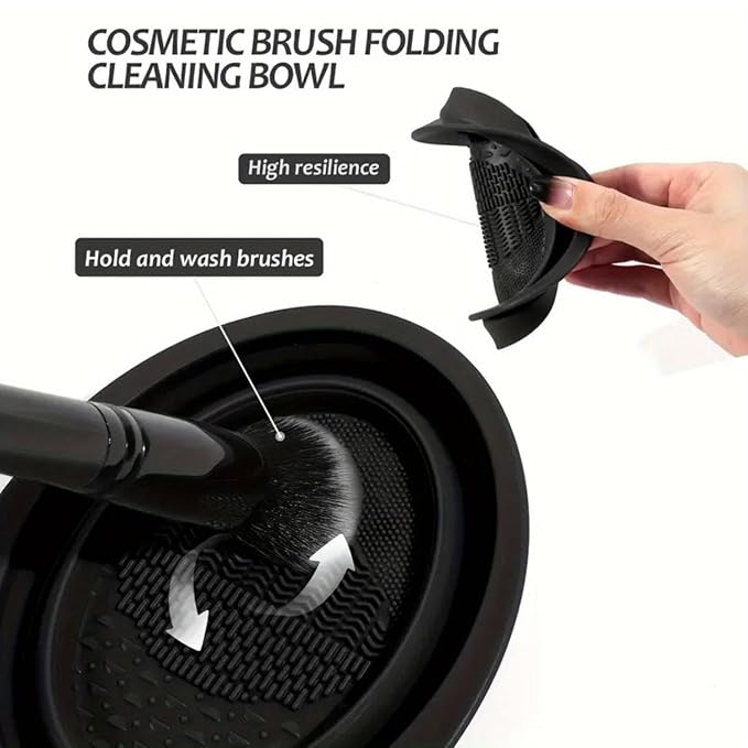 HGHDBT 47Pcs Black Makeup Brushes Set Professional Makeup Kit Multi-functional Makeup Tool Set with Facial Makeup Accessories, Foundation Makeup Brush Kit Eye and Face Make up Brushes & Tools