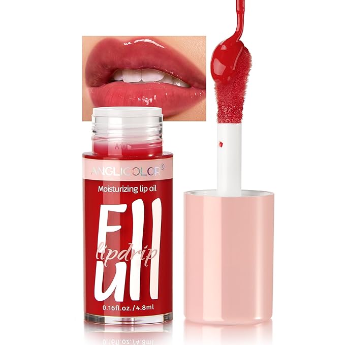 Lip Glow Oil Hydrating 6 Colors, Moisturizing & Glow