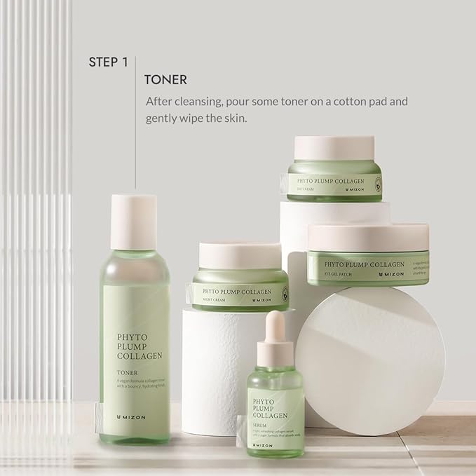 MIZON Phyto Plump Collagen TONER, Plant