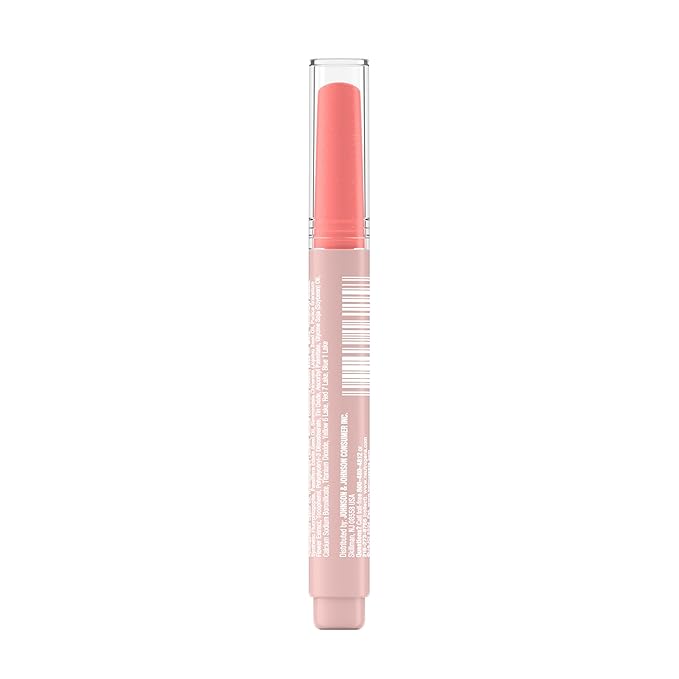 Neutrogena High Shine Glossy Lip with Maracuja Oil + Vitamins & Antioxidant Vitamin E, Nourishing Glossy Lip, Non-Retractable, Pigmented For Buildable Color, Peachy Keen, 0.07 oz