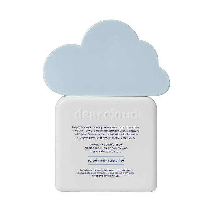dearcloud New/Youth Collagen Cream Moisturizer – Firming Korean Facial Moisturizer for Radiant Skin (3.38 fl oz)