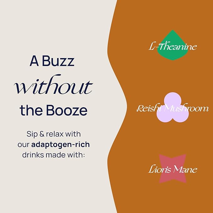 De Soi Haute Spritz Set Mocktails NA Drinks 12 pack - Adaptogen Drink, Sparkling Drink with Calming Botanicals, Mocktail Drinks, Gluten Free, No Artificial Flavors - Haute Margarita + Spritz Italiano)