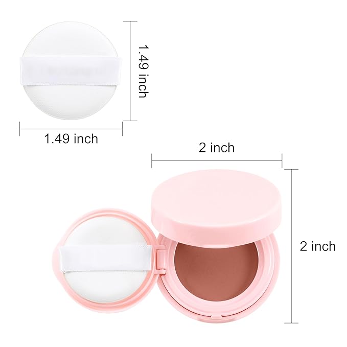 AFGHOZ Pink Cream Blush Powder, Matte Blush Shadow Mature Skin