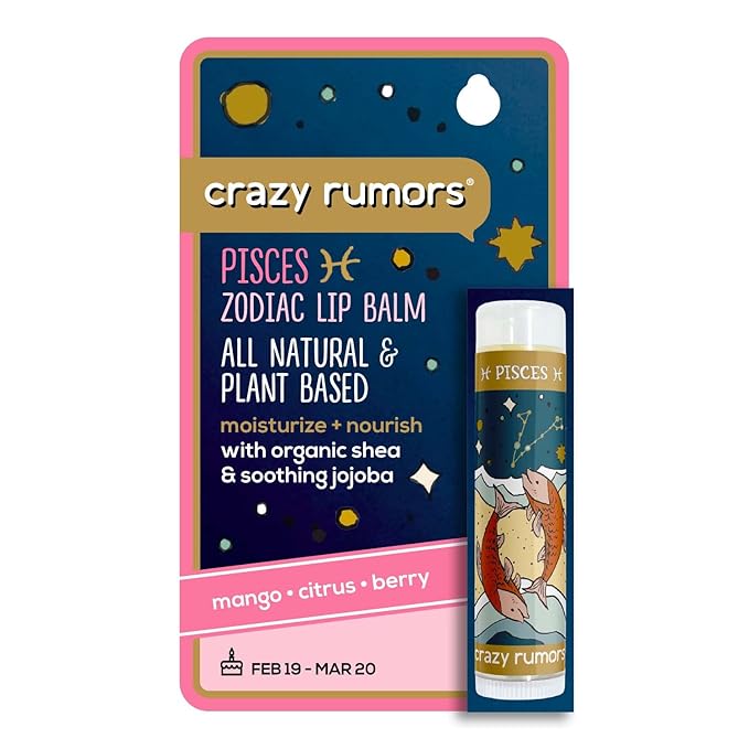 Crazy Rumors Pisces Zodiac All Natural, Fragrant
