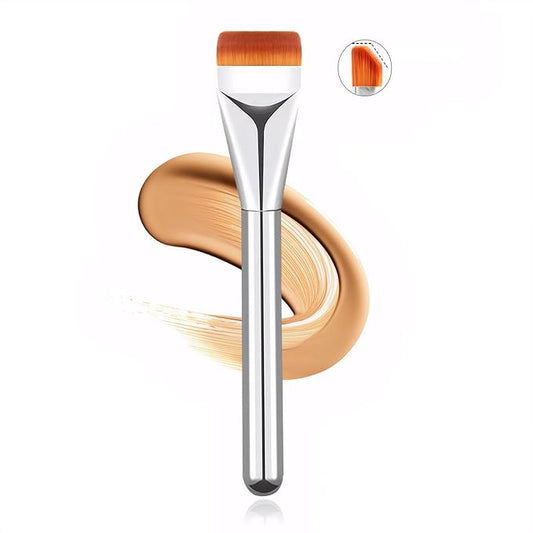 ENCHANTLIVING Foundation Brush for Liquid Makeup,Concealer Brush,Cosmetic Brush,Kabuki Brush, Premium Soft Bristles,Doesn't Soak Up Powder For Creams,Facial Mask,Liquids,Mask Cosmetic Makeup Tool