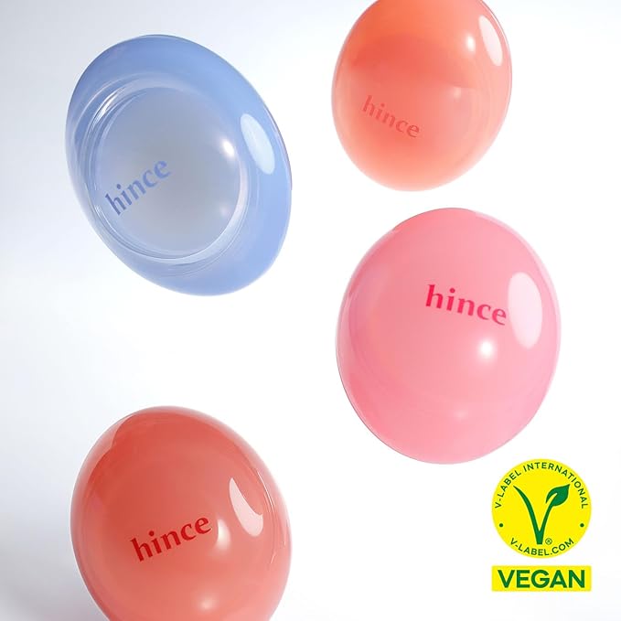 HINCE Raw Glow Dewy Ball - Tinted Lip Balm, Jelly Gloss Glow, Shine and Hydration, Lip & Blush Multiuse, Vegan, 0.12 oz. (13 colors) (SODA DEW)