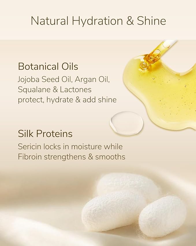SILK THE RICH Conditioner Treatment, Moisturizing & Repairing Hair Conditioner for Women & Men, Hydrating for Dry, Damaged, Color-Treated Hair, Paraben-Free, Sulfate-Free, White (8.5 fl oz, 250 ml)