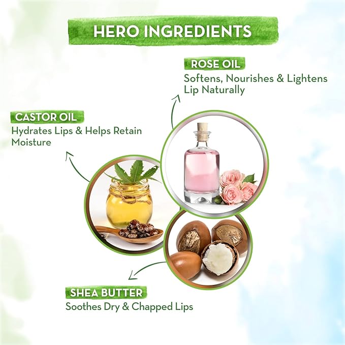 Mamaearth Nourishing Rose Tinted Natural Lip Oz/2g