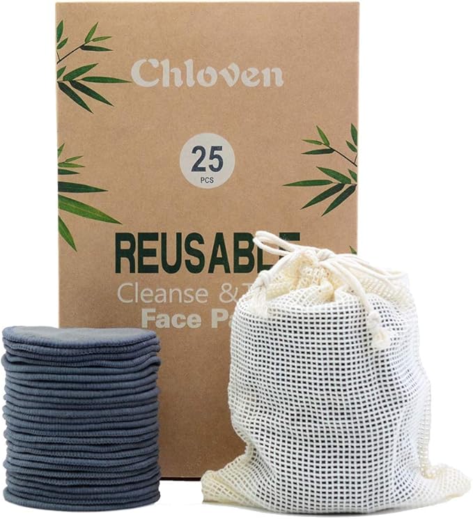 Chloven 25 pack charcoal bamboo