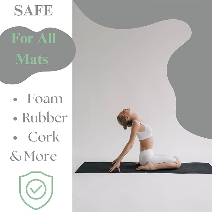Black Diamond Stoneworks Yoga Mat Cleaner: USDA Certified BIOBASED- Essential Oils, Safe for All Type of Materials, Exercise, Pilates, or Workout Mats. (1-Gallon)