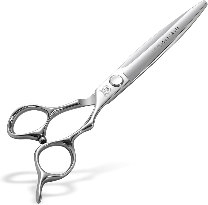 Fenice Peak 6" Professional Hair Cutting Scissors, VG10 Japanese Stainless Steel Barber Scissors, CNC Sharpened Hairdressing Right Hand Shears for Precision Cutting, Salon Stylist & Home