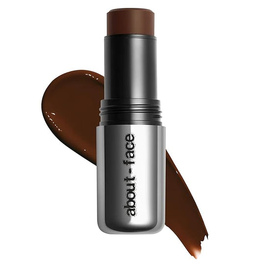 about-face Beach Freak Bronzer Stick Eternal Sunset– Ultra-Creamy, Vegan Bronzer & Contour Stick with Skincare Benefits – Dewy Finish – Hydrating Formula with Daikon Seed Extract – Medium Deep