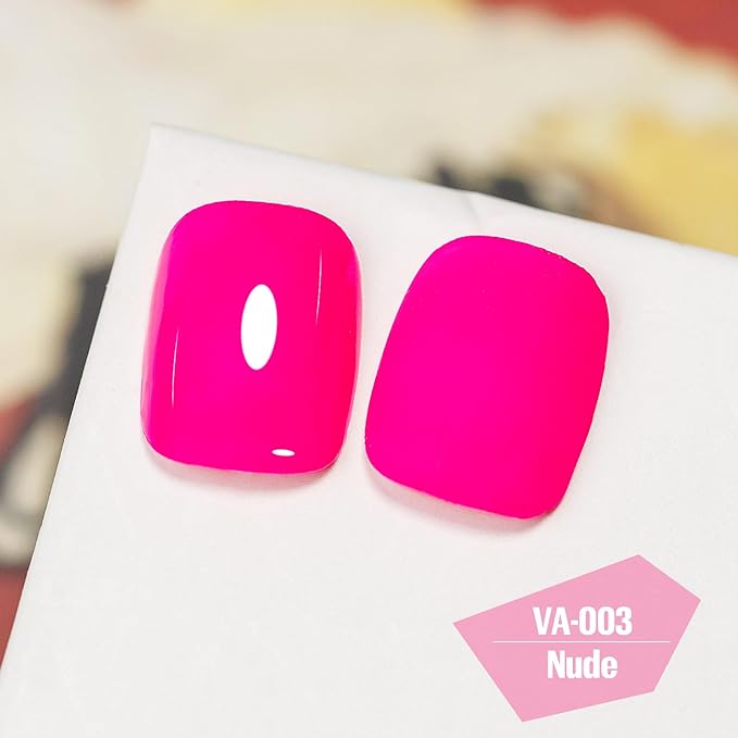 Bright Hot Pink Nail Polish Quick Dry 15 ml - High Pigment Air Dry DIY Nail Art - Salon-Quality Manicure at Home