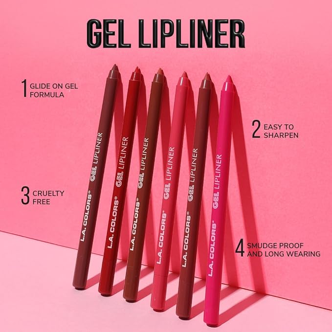 L.A. COLORS Gel Lipliner, Melon CP678
