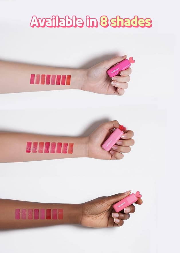 COLORGRAM Juicy Blur Tint 06 Spring Peach | Daily Semi-Matte, Semi-Glossy, Long-Lasting Lip Stain, Moisturizing, Buildable & Blendable, highly Pigmented (0.12 Fl. Oz.)