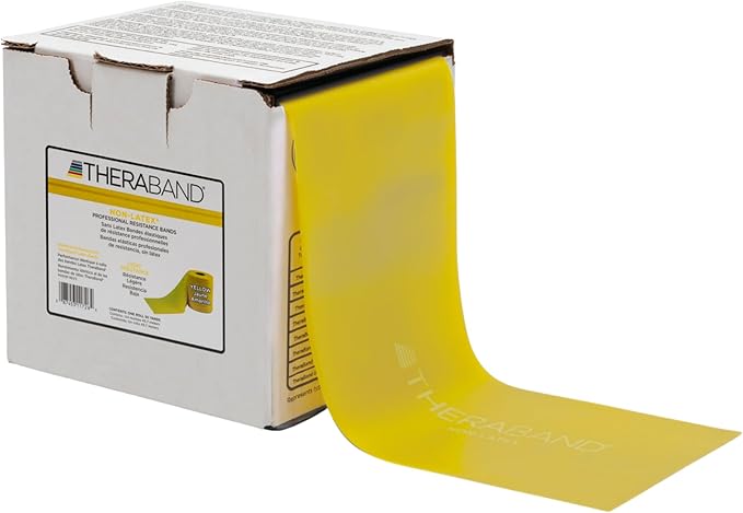 THERABAND Resistance Band, Special Heavy, 50-Yard Roll, Elastic Band for Exercise