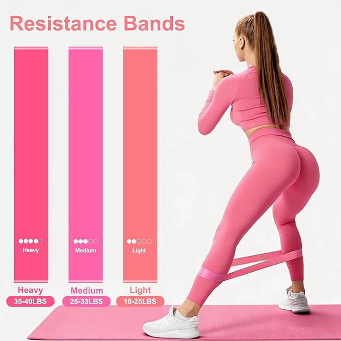 Pilates Equipment Set for Women, Pilates Ring and Ball Set, at Home Pilates Workout Equipment with 15" Magic Circle Ring and Resistance Bands, A Must-Have for Beginners and Seasoned Yogis