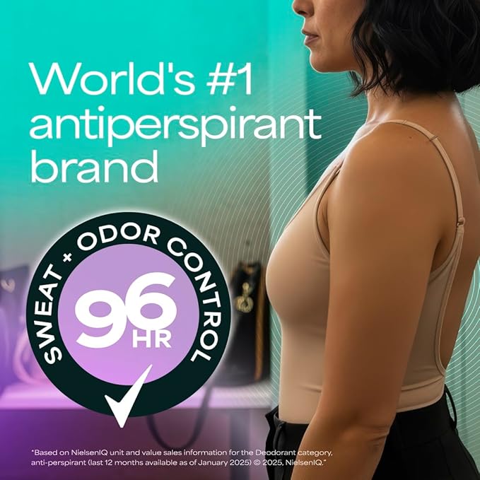 Degree Clinical Strength Antiperspirant Deodorant For Women 96-Hour Sweat and Odor Protection Ultra Dry Invisible Solid 5x Types of Sweat 1.6 OZ