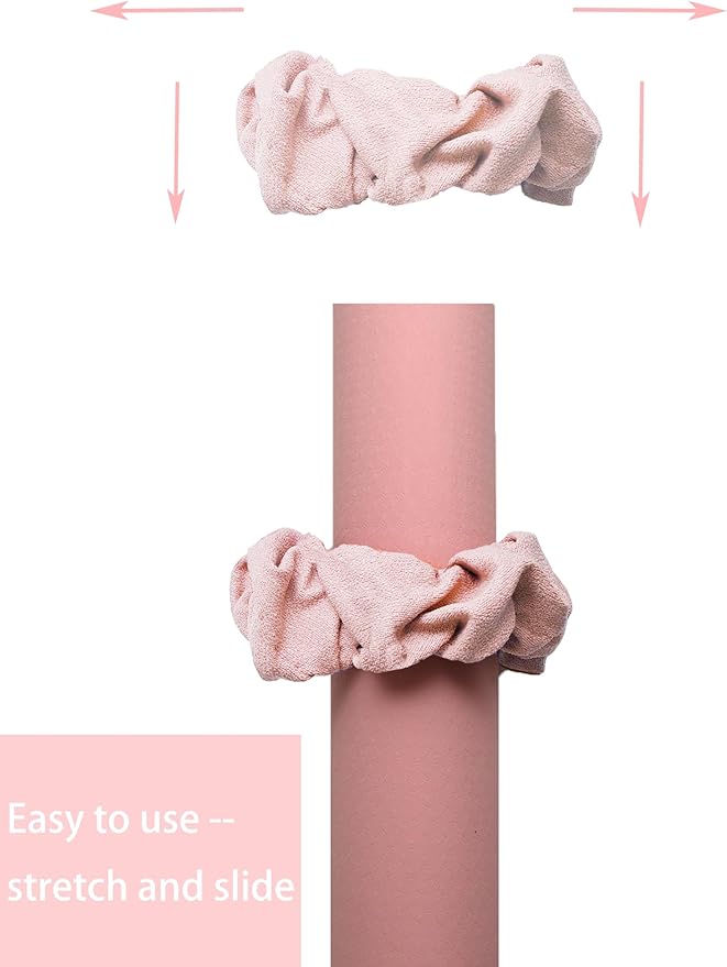 Yoga Mat Scrunchie - Holds Your Yoga Mat in Style - Durable & Elasticity Fabric - Fits All Standard Yoga Mats (mat not included)