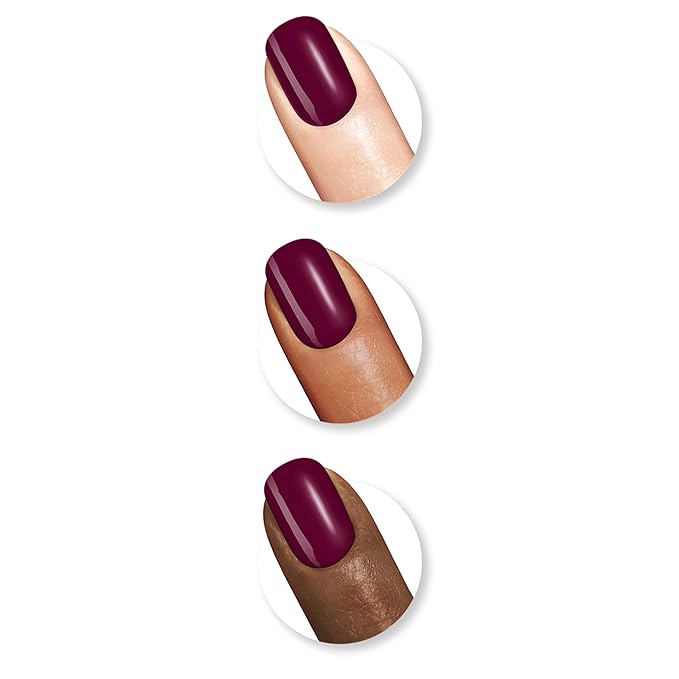 Sally Hansen Insta-Dri Nail Polish | Quick Dry, Long Lasting, Streak-Free Shine | Opaque, Glossy | 403 Go Garnet | Classic Garnet Red Nail Color