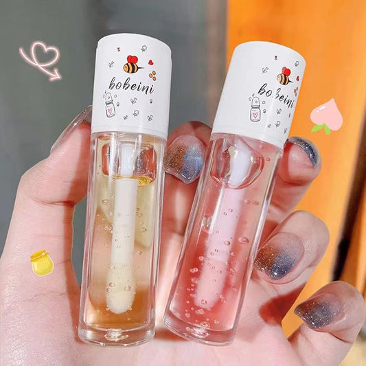 3Pcs Plumping Lip Oil Set, Moisturizing