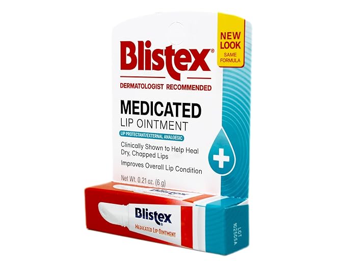 Blistex Medicated Lip Ointment 0.21 oz (Pack of 8)