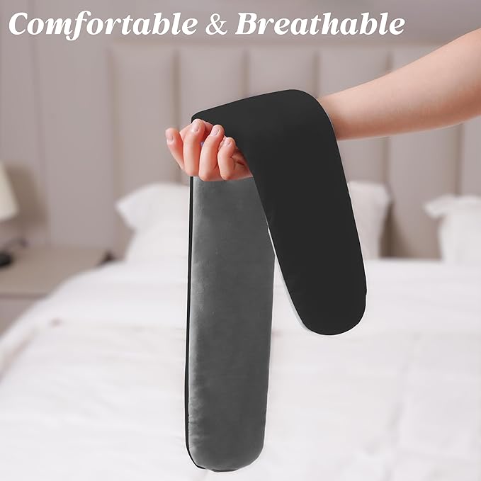 Sleep Mask, Eye Mask for Sleeping,Ultra Soft Comfortable Blackout Eye Cover for Women Men,Soft Pressure-Free Design for Side Sleepers Home, Travel, Office, Napping (Black)