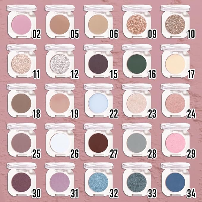 Champagne Shimmer Single Glitter Cream Eyeshadow Makeup, Rose Gold Cream Eye Shadow for Women, Sheer Pink Glitter Monochrome Eyeshadow Pigmented Waterproof, Sombras para Ojos, Girls Daily Gifts