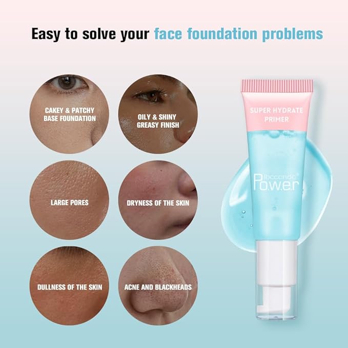 AKARY Gel-Based & Hydrating Face Primer For Smoothing Oz, rape 04 G