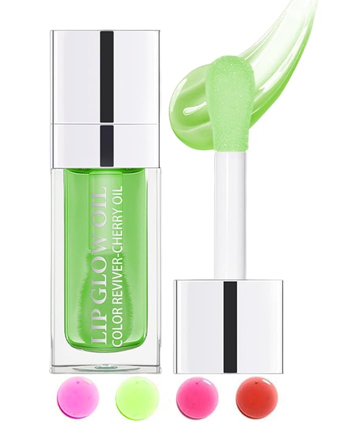 Tinted Moisturizing Lip Glow Oil,Hydrating Plumping Gift