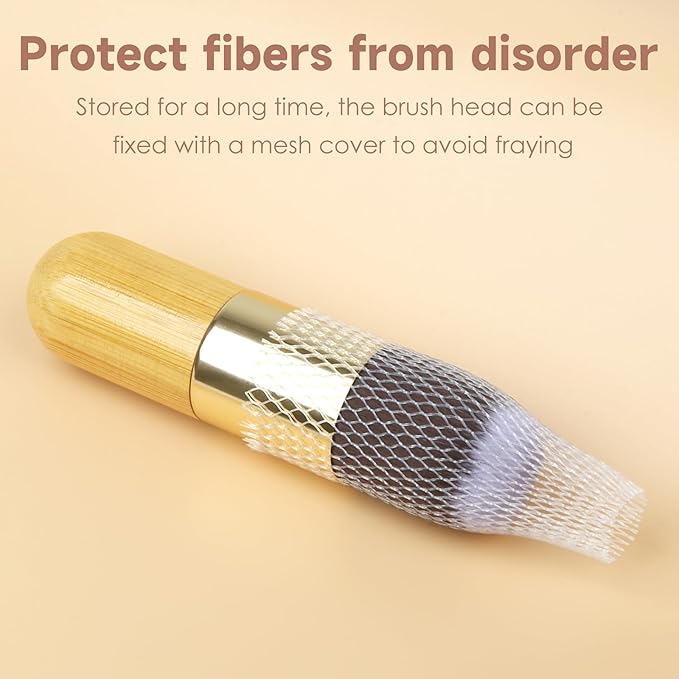Makeup Brushes Blush Brush Foundation Brush With Bamboo Handle Contour Bronzer Face Blender Brush
