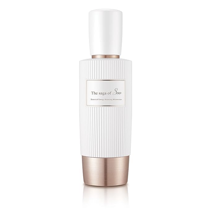 Sooryehan THE SAGA OF SOO Botanical Energy Balancing Moisturizer (120 ml / 4 Fl Oz) - Hypoallergenic Korean Skincare Lotion by LG BEAUTY. Sensitive Skin.