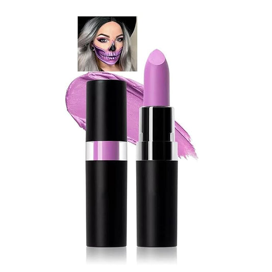Purple Body Paint Stick, Waterproof Face and Body Paint for Halloween Joker Zombie Vampire Skeleton Skull Special Effects Mime Makeup (08# Purple)