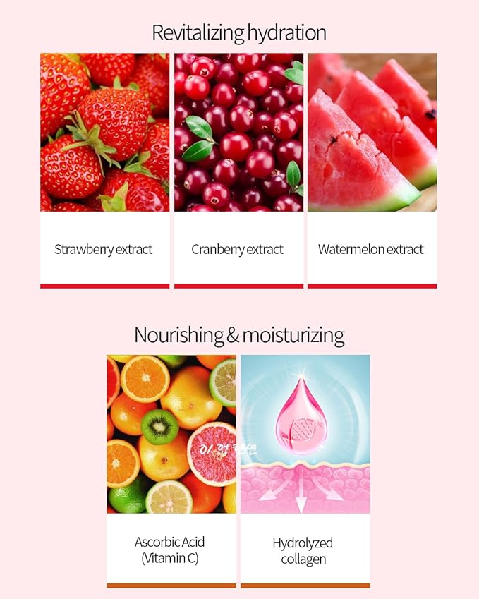 HOLIKA HOLIKA Heart Crush Glow Lip Tint Air – Korean Lip Tint with High Shine Juicy Fruit Jam Colors Lip Stain – Hydrolyzed Collagen & Vitamin C (08 CUDDLY)