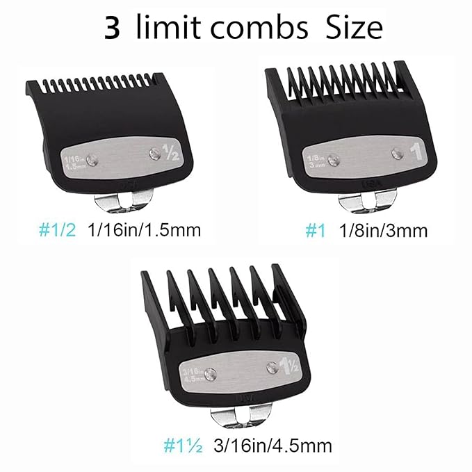 3 Pack Clipper Guards Premium