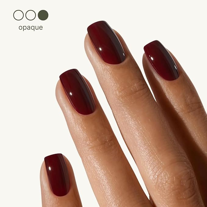 Botanist Nail Rescue Kit | Nail Strengthening Polish + Growth Serum | Grow and Strengthen Damaged Nails | Non-Toxic, 84% Plant Based, 21-Free & Vegan (Cherry Mocha)