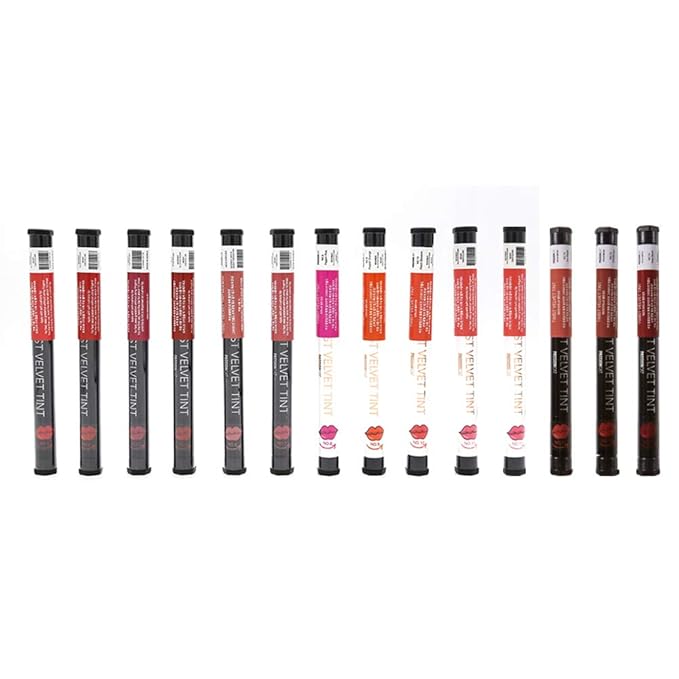 Long Lasting Lip Stain for Lips and Cheek Tint | High Pigment Color | lightweight Matte Finish | Weightless | Full Coverage | Twist Velvet Tint #9 (No.9)
