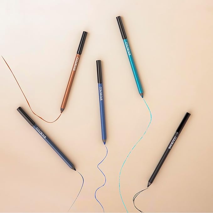 Colorbar I-Glide Eye Pencil - Long Lasting Eyeliner Pencil - Waterproof and Smudge-Proof - Green - 003 Jaded - 0.03 oz