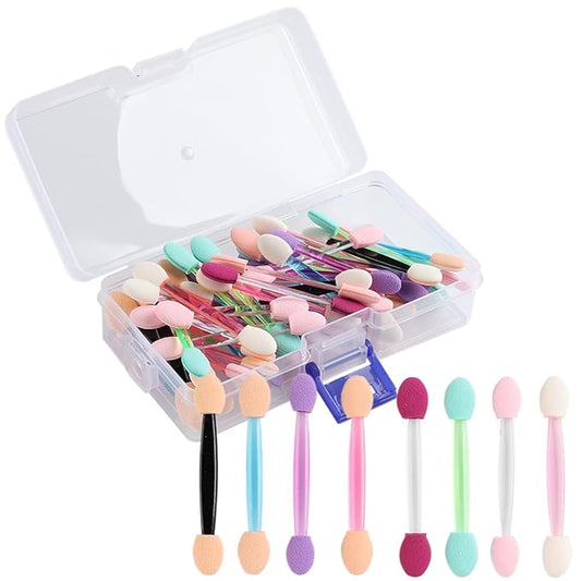 50PCS Chrome Nail Powder Applicator