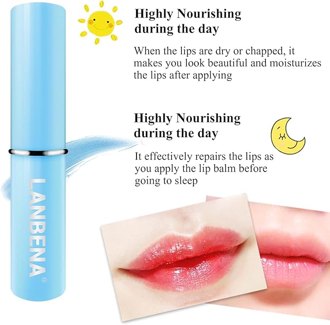 LANBENA Hyaluronic Acid Lip Balm Moisturizing