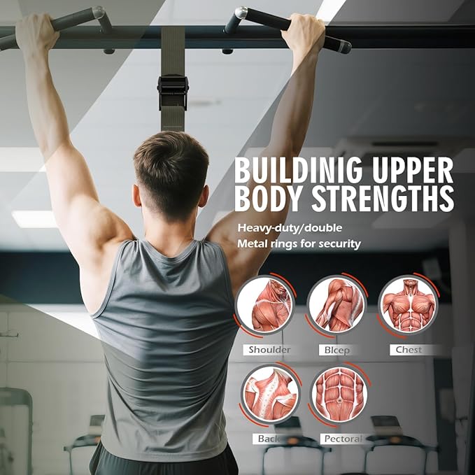 LEEKEY Resistance Bands, Exercise Bands,Pull Up Assist Bands - Bands for Working Out,Band for Men and Women Fitness Training, Physical Therapy,Home Workouts