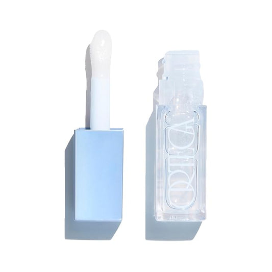 Ortega Beauty Liquid Icon Hyper Gloss By Etienne Lip Gloss For Long Lasting Plump Lips - Non-Sticky Infused with Blue Agave, Vitamin E