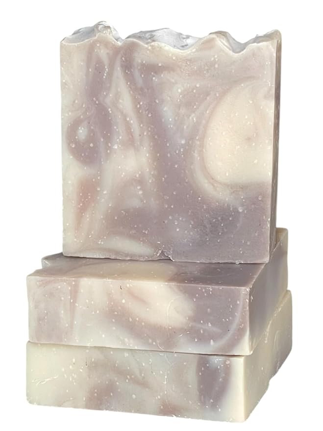 Dr. Wally's Handcrafted Soap Cedar Wood Bar 5 oz, with Shea Butter and enrich with Olive Oil, All Natural - Cold process - 100% Handmade - Made in USA, pack of (3)