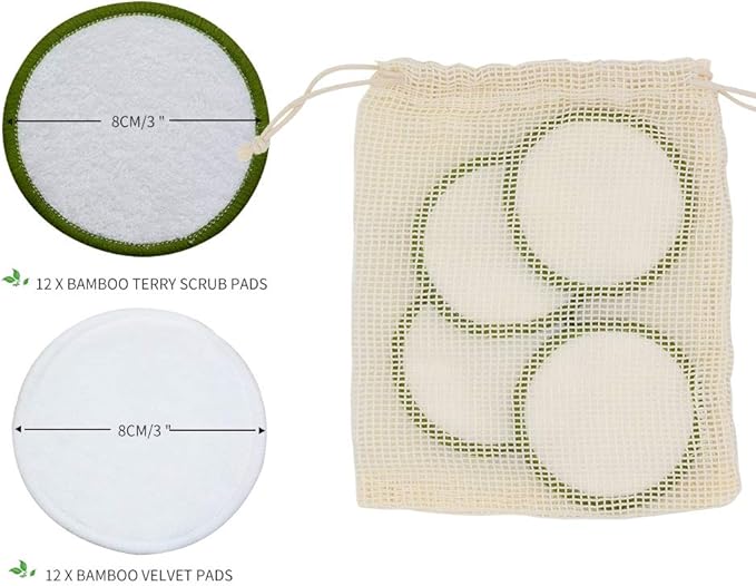 Chloven reusable makeup remover pads
