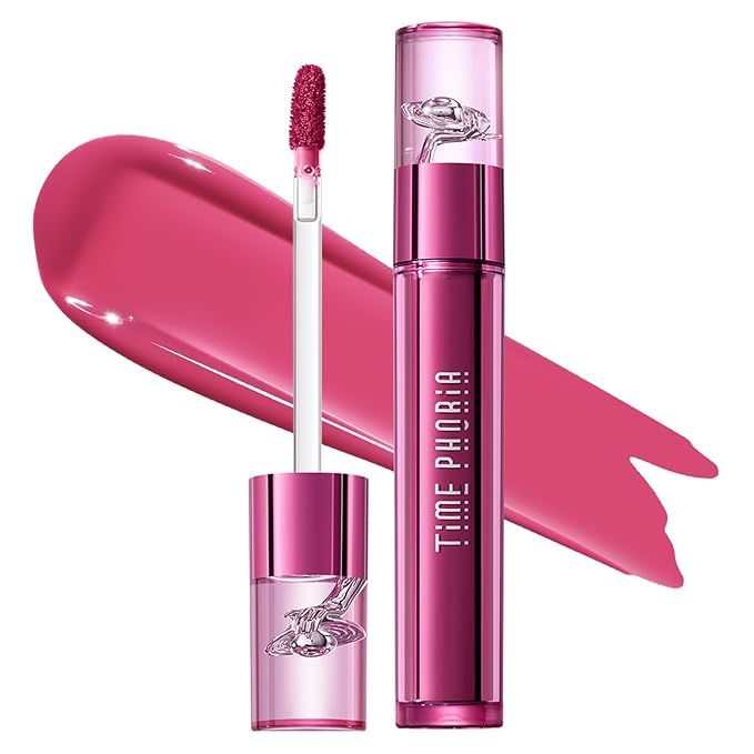 Altera Blurring Lip Tint 007 Surge, Fuschia Pink Glossy to Soft Matte Finish, Blur Lip Lines, Weightless No-Sticky Airy Velvet Texture, Vibrant Hydrating Long-Lasting Lip Makeup