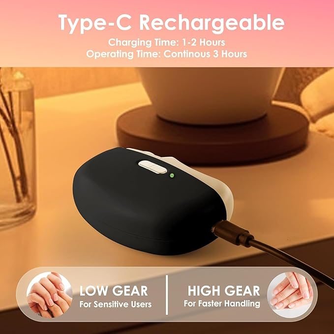 Electric Nail Clippers Upgraded 3 in 1 Automatic - with Polishing, Dust Storage & LED Light, Nail File Toenail Trimmer, Safe for Seniors, Adults, Kids & Baby, Gifts for Women Men Mom Baby Adult Senior