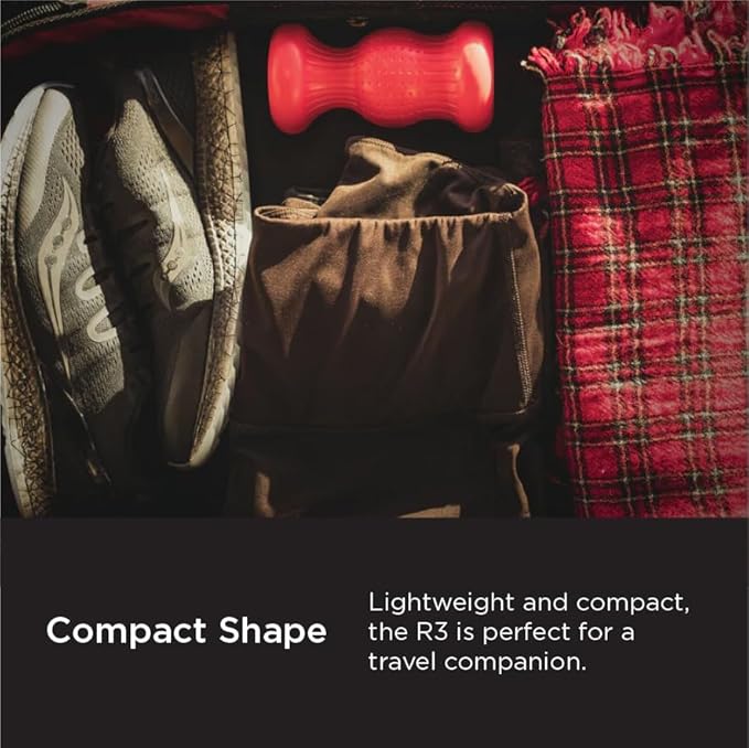 ROLL Recovery R3 (Onyx Black) - Orthopedic Foot & Plantar Fascia Massage Roller