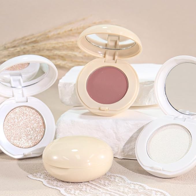 Single Cream Eyeshadow,Orange Brown Matte Eye shadow Pallette,Waterproof&Long Lasting Mini Eyeshadow,Soft Matte Eye Makeup,Vegan & Cruelty-Free Eye shadow for Brown Blue Green Eyes #08